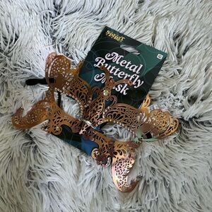 Spirit Butterfly Mask - Metallic Gold